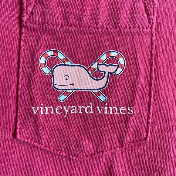 Vineyard Vines candy cane whale shirt - Picture 2 of 5